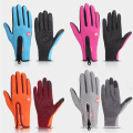 Windproof Cycling long finger Gloves Touch Screen Riding MTB Bicycle Gloves Thermal Warm Motorcycle Winter Autumn