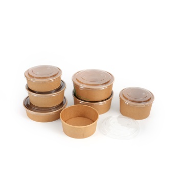 Eco-Friendly PET Soup Lid for Disposable Use