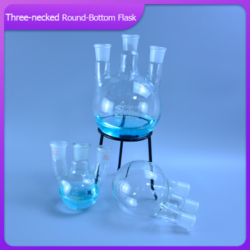 50/100/250/500/1000ml/2000ml 24/29 three-necked round-bottom flask,Flask round bottom with three necks Laboratory glass bottle