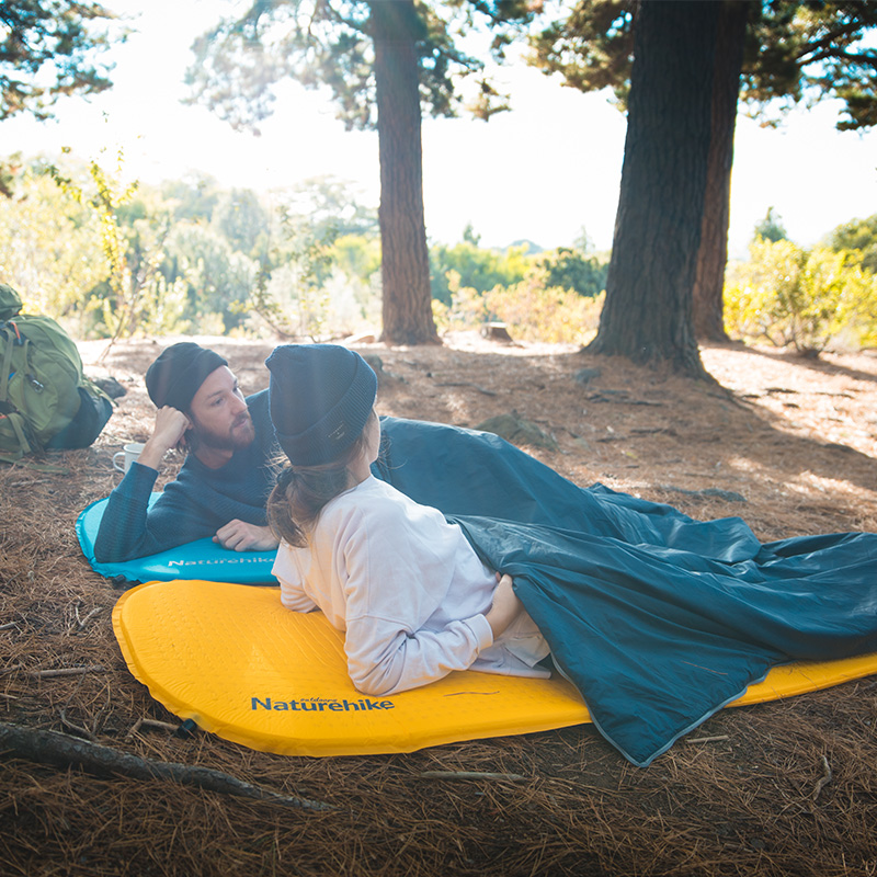 naturehike automatic sleeping pad self-inflating camping mat inflatable air mattress