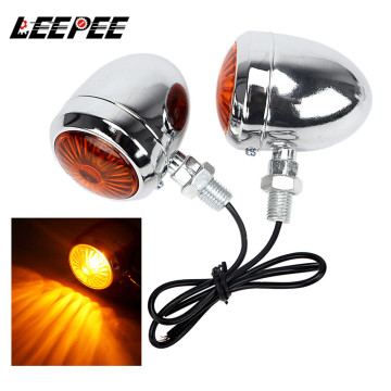 LEEPEE 2Pcs For Moto Suzuki 10W DC 12V High Quality Motorcycle Turn Signal Light Scooter Turn Indicators Refit Motor Lamp