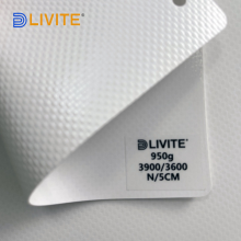 Livite 950GSM PVC Coated Fabric Architecture Membrane