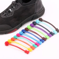 2019 Stretching Lock lace 24 colors a pair Of Locking Shoe Laces Elastic Sneaker Shoelaces Shoestrings Running/Jogging/Triathlon