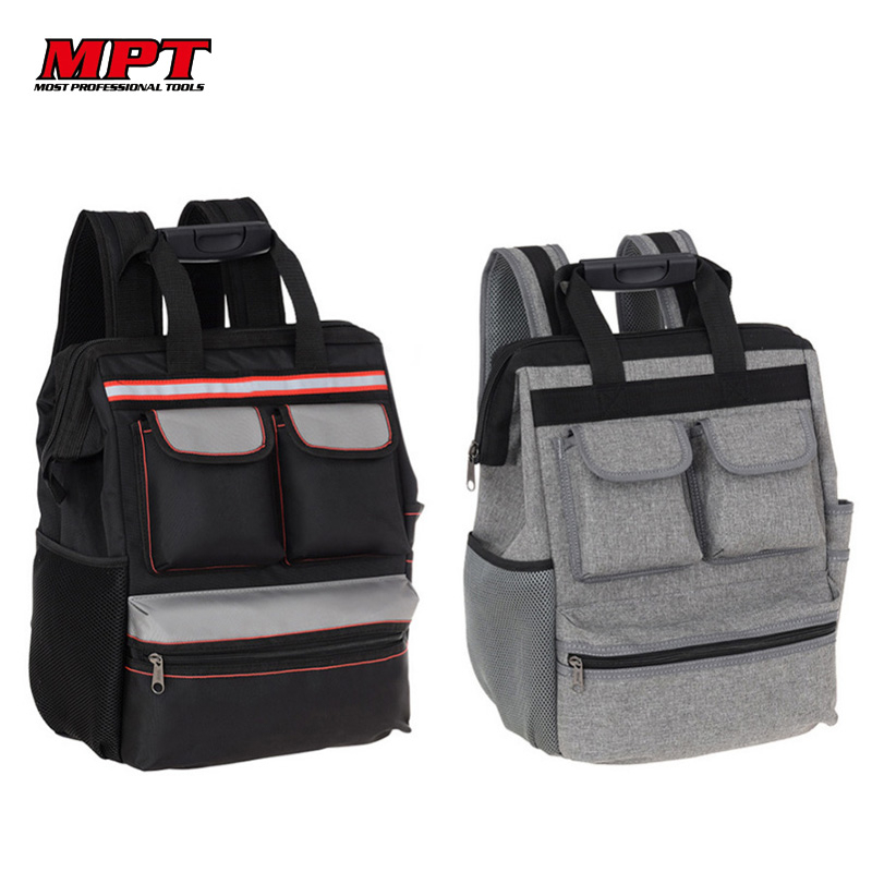 MPT Shoulder Tool Bag Backpack Elevator Repair Belt Hardware Kit Organizer Oxford Cloth Canvas Travel Bags Electrician Work Bag