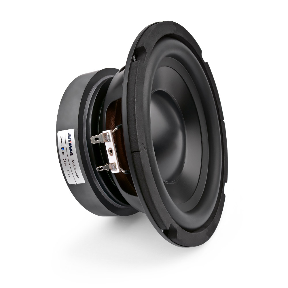 6.5 Inch Subwoofer Speaker Car Audio Bass Speaker 4 8 Ohm Peak 100W HIFI Woofer Loudspeaker For Car Sound System & Home Theater