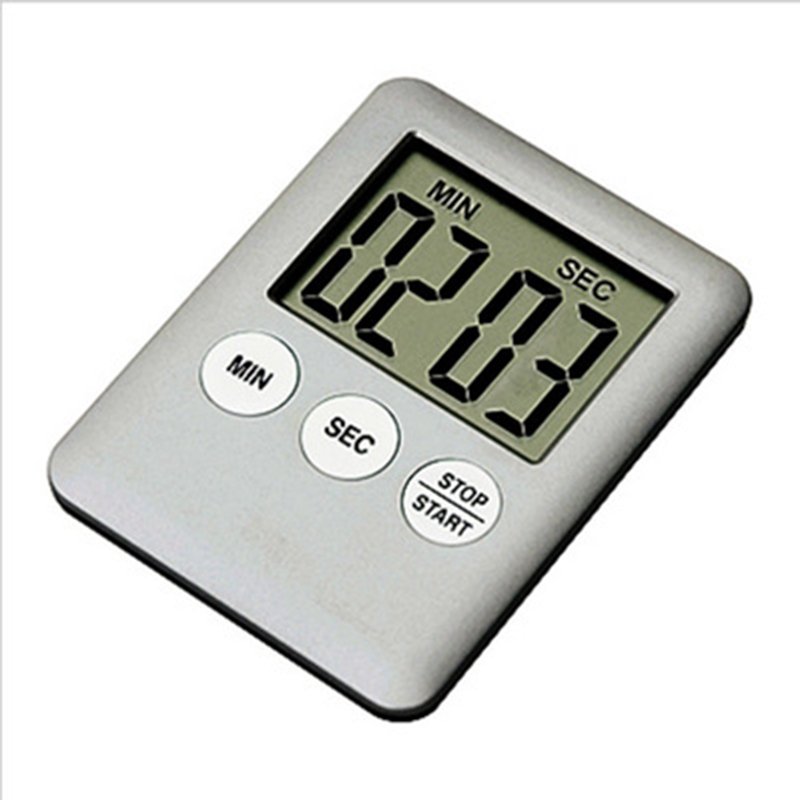 stopwatch Mini Kitchen Bathroom Thin LCD Digital Timer Clock Reminder With Magnet kitchen timer temporiza