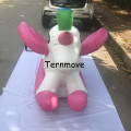 inflatable riding unicorn inflatable jump horse rocking horse for kids and adults Inflatable Animals Ride on toys Rocking Horse