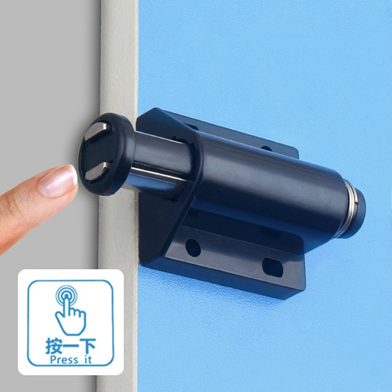 1PCS Magnetic cabinet door catches auto catch snap spring switch Kitchen Door Stop Drawer Soft Quiet Close Closer Damper Buffers