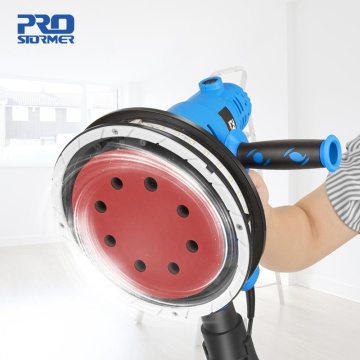 750W Drywall Sander 230V Wall Polishing Grinding Machine Portable Led Light 610-2150/min Wall Putty Polisher by PROSTORMER