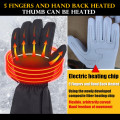 Outdoor Electric Heating Gloves For Motor Hunting Winter Warm WaterProof AA Battery Self Heated Touch Screen Cycling Ski Gloves