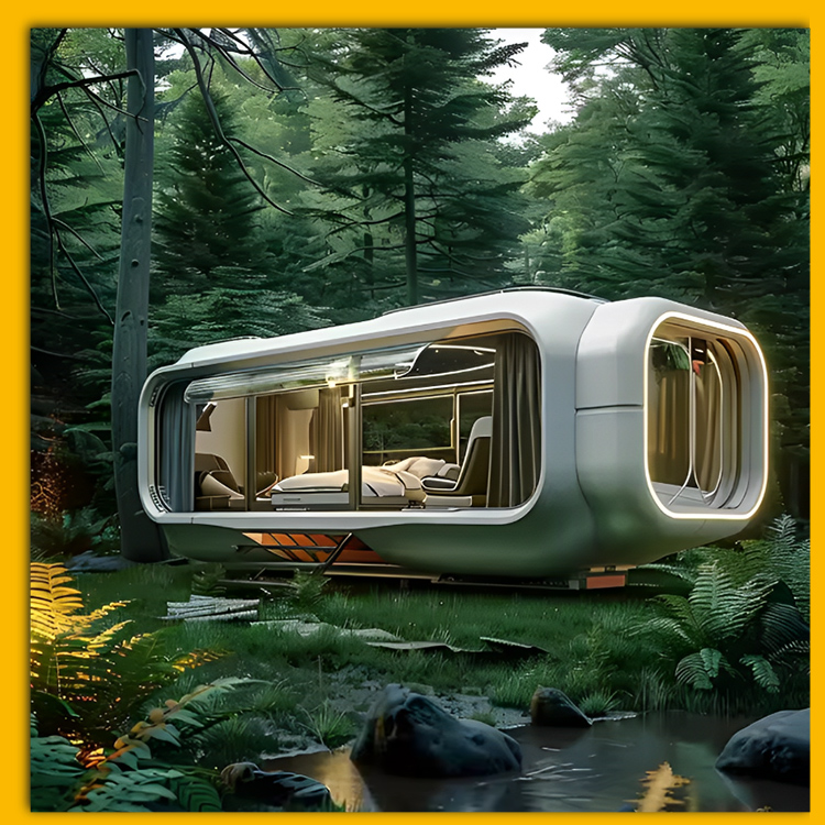 Outdoor Space Capsule Home