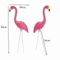 Activity Hot Sale Large 31Inch Plastic Pink Flamingos Yard Garden Lawn Art Ornaments Retro Statue Home Garden Decoration Gift