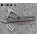 Keoghs Motorcycle Rear Brake Caliper Support/bracket/adapter 16-18mm Hole For 82mm Hole To Hole Rpm Brake Caliper For Modify