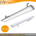 4pcs 60w 80w 100w 120w 150w 200w IP65 Flat Linear Low Bay Light 2ft 3ft 4ft 5ft Led Linear Bar Indoor and Outdoor Batten Lamp