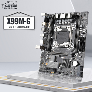 JINGSHA X99 MG motherboard lga 2011-3 support NVME M.2 USB3.0 SATA 3.0 E5-2011v3/V4 CPU and 4*DDR4 2133/2400mhz Server memory