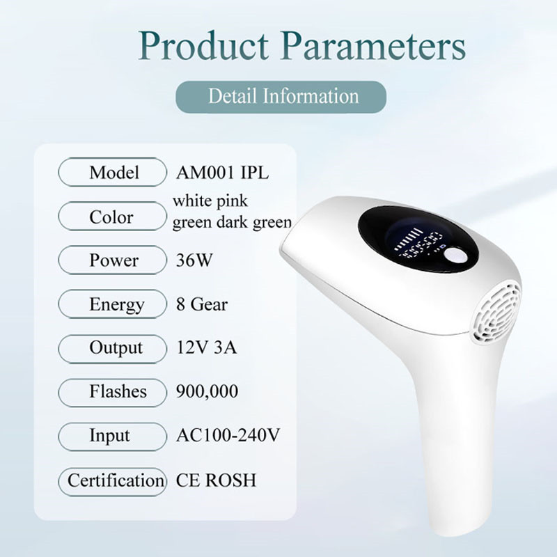 Permanent 999999 Flashes New Laser Epilator IPL Photoepilator Laser Hair Removal Depiladora Painless Electric Shaving Dropship