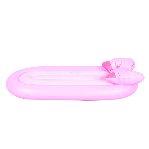 Pink bow pool swimming float inflatable air bed for Sale, Offer Pink bow pool swimming float inflatable air bed