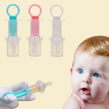 Infant Feeding Flatware Utensils Nipple Syringe Transparent Baby Squeeze Medicine Dropper Dispenser Baby Pacifier Needle Feeder