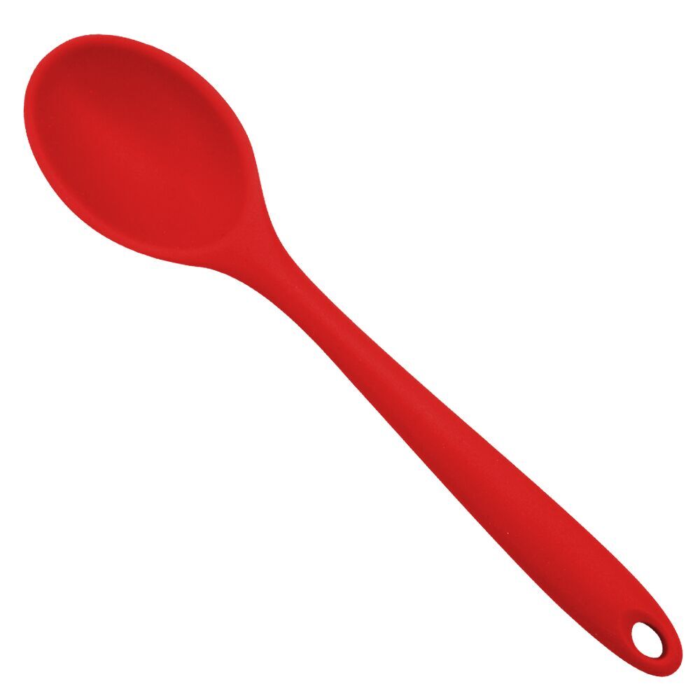 4Color 210mm Universal Flexible Heat Resistant Silicone Spoon Scraper Spatula Ice Cream Cake for Shovel Kitchen Tool Utensil