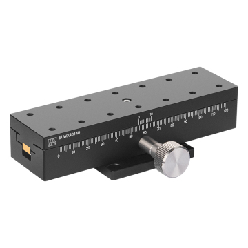 Aluminum Alloy Manual X-Axis Dovetail Groove Stage 140mm