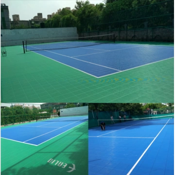 Modular Court Tiles Outdoor Tennis Sports Flooring China Manufacturer