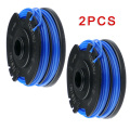 2pcs Spool And Line Cord Fits MaCallister MGT600 Strimmer Grass Trimmer FLY021 For Speedi Trim for Twist'n'Edge for Flymo Models