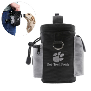 Pet Dog Training Treat Bags Snack Bag Pet Obedience Agility Bait Training Food Treat Pouch Bag Hands Free Waist Bag Pet Product