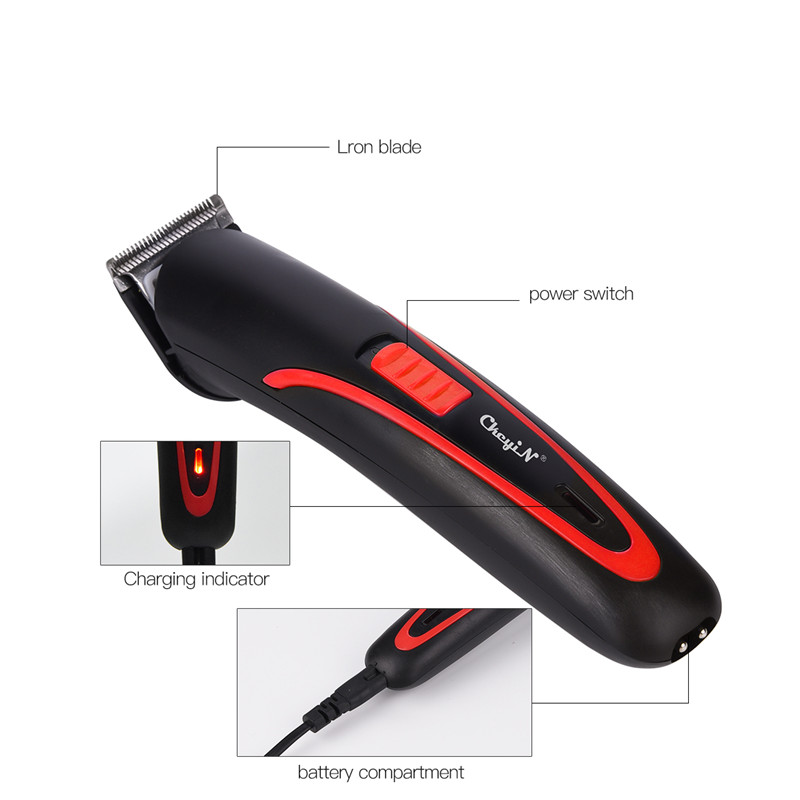 Rechargeable Powerful Hair Trimmer Electric Clipper Barber Haircut Shaving Machine Cordless Beard Cutter Man Hair Styling Tool