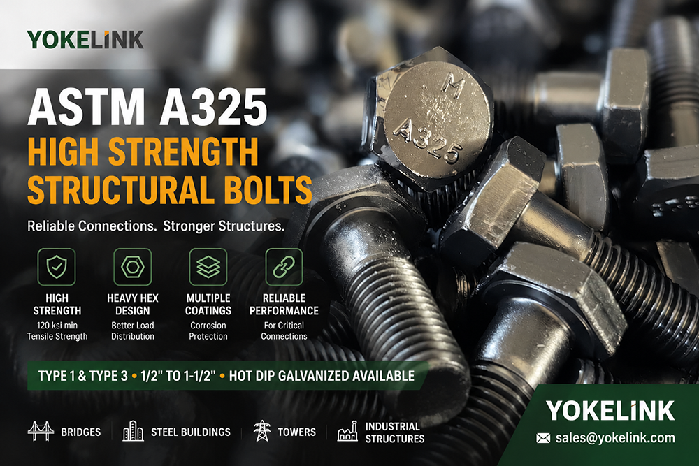 A325 Hex Structural Bolts Supplier in china (2)