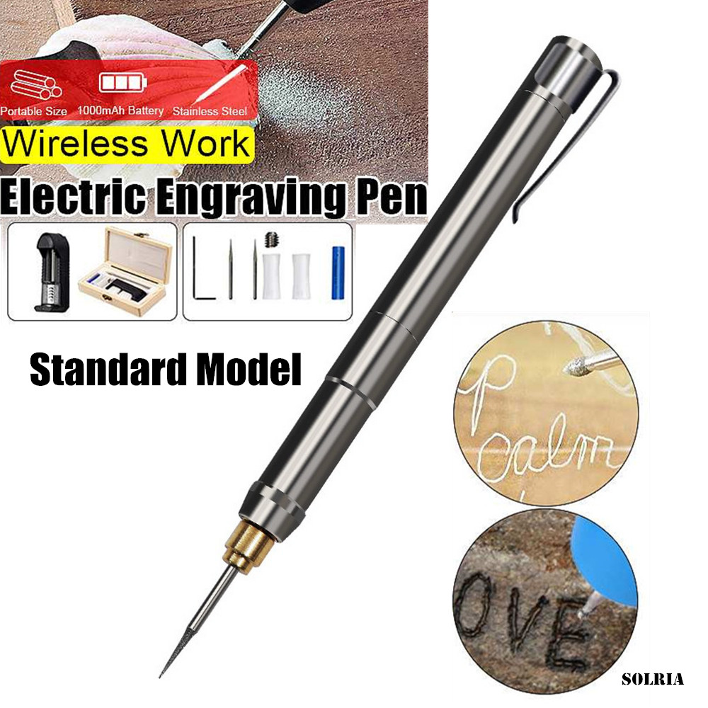 Mini Electric Engraving Pen Rechargeable Battery Carving Grinder Tool Jade Polishing Wood Root Stone Grinding DIY Machine