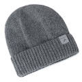 New Sports Label Winter Hats For Men Twist Design Fashion Warm Ski Beanie High Quality Wool And Cotton Blend Relaxed Knitted Hat
