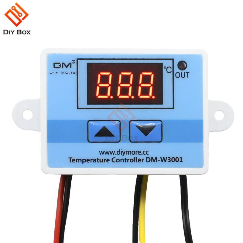 W3001 W3003 220/12/24V Digital Temperature Controller Micro Thermostat Thermoregulator Aquarium Incubator Water Temp Regulator