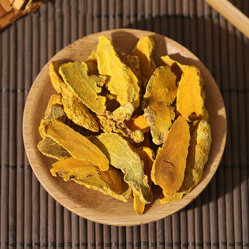 Dried Turmeric Root Sliced Oganic Food Herb