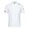 Unisex Food Service kitchen chef uniforms restaurant workwear cooker clothes hotel jackets cake coffee shop waiter coats S-5XL