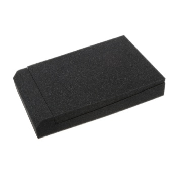 2 Pcs Sponge Studio Monitor Speaker Acoustic Isolation Foam Isolator Pads 30x20x4.5cm #0604