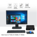 Mini PC Intel Core i7 7500U i5 7200U i3 7100U Processor Windows 10 linux Gaming Htpc Computer 4K UHD HTPC HDMI VGA WiFi Minipc