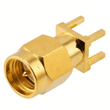 brass cnc machining parts for RF SMA Connectors