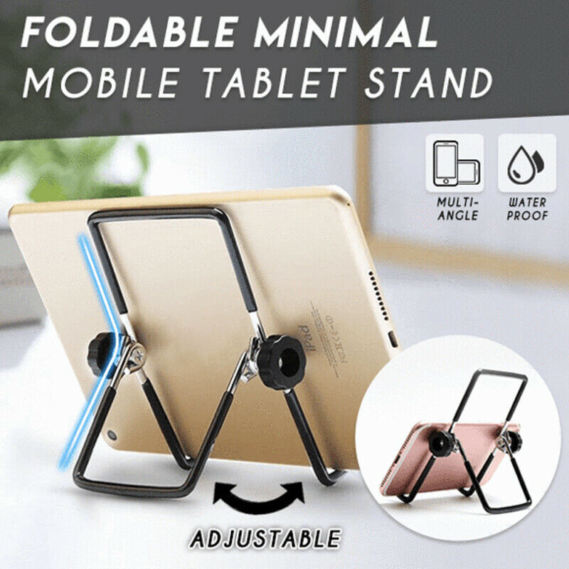 Portable Foldable Universal Tablet Holder For IPhone IPad Holder Tablet Stand Mount Adjustable Desk Support Flexible Phone Stand