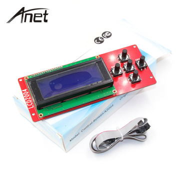 Anet A8 2004LCD Smart Display Screen Controller Module with Cable for RAMPS 1.4 Mega Pololu Shield Reprap 3D Printer Parts