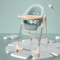 Folding Baby High Chair Toddler Feeding Chair Portable Baby Dining Chair Children Highchair Kids Booster Seat for Dining 0~3 Y