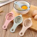 4 Colors Plastic Egg Liquid Separator White Yolk Sifting Home Kitchen Chef Dining Cooking Gadget Household Kitchen Egg Tools