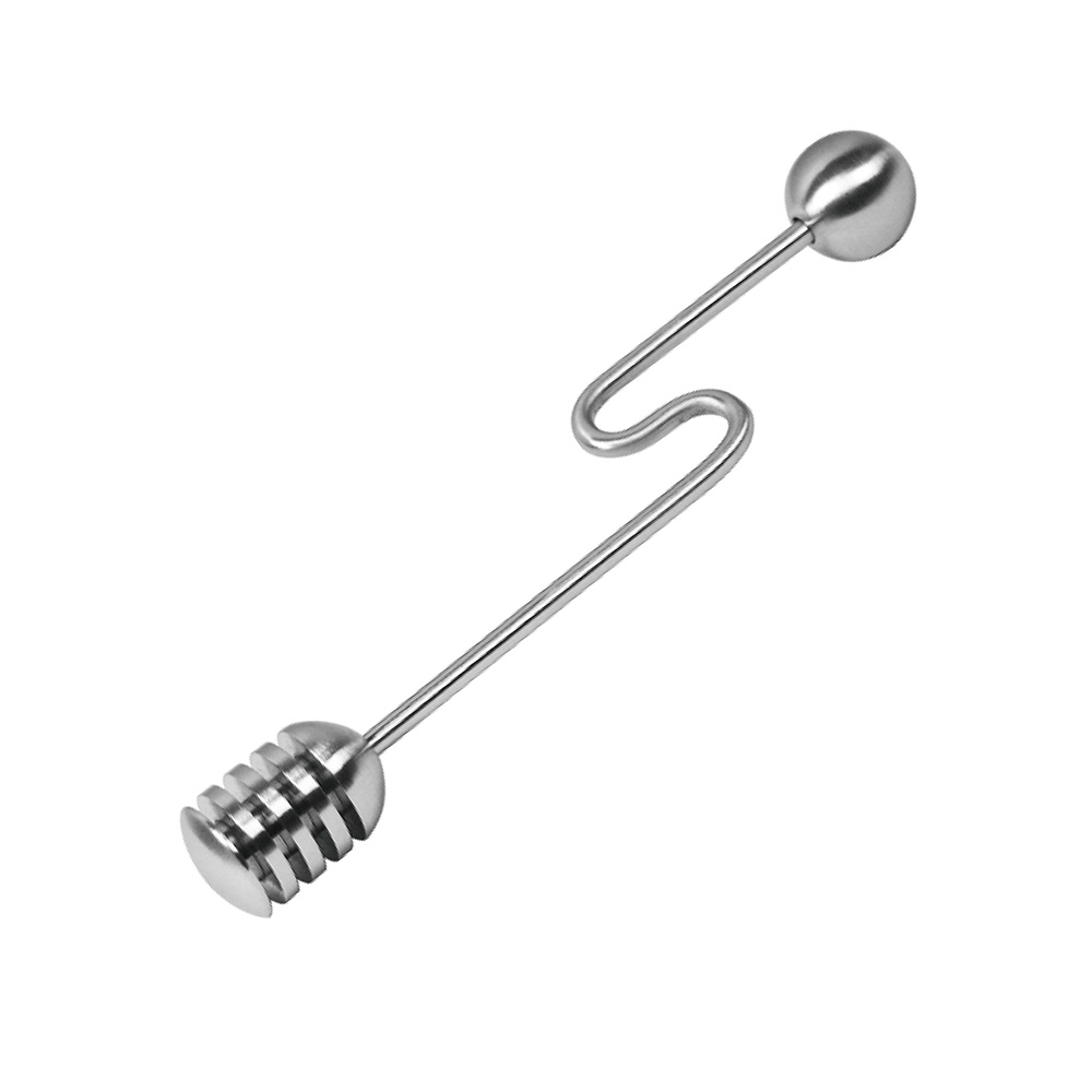 stainless steel honey spoon