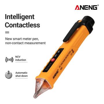 ANENG VD802 Non-contact AC Voltage Detector Tester Meter 12V-1000v Pen Style Electric Indicator LED voltage meter vape pen