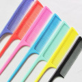 10pcs/set Professional Anti-static Plastic Sectioning Comb Handheld Black Hairdressing Comb Salon Hair Care Styling Tool