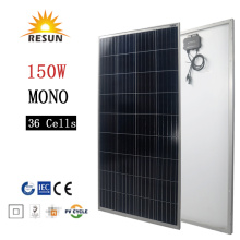 150W 155W 160W 165W 170W Mono Solar Panel
