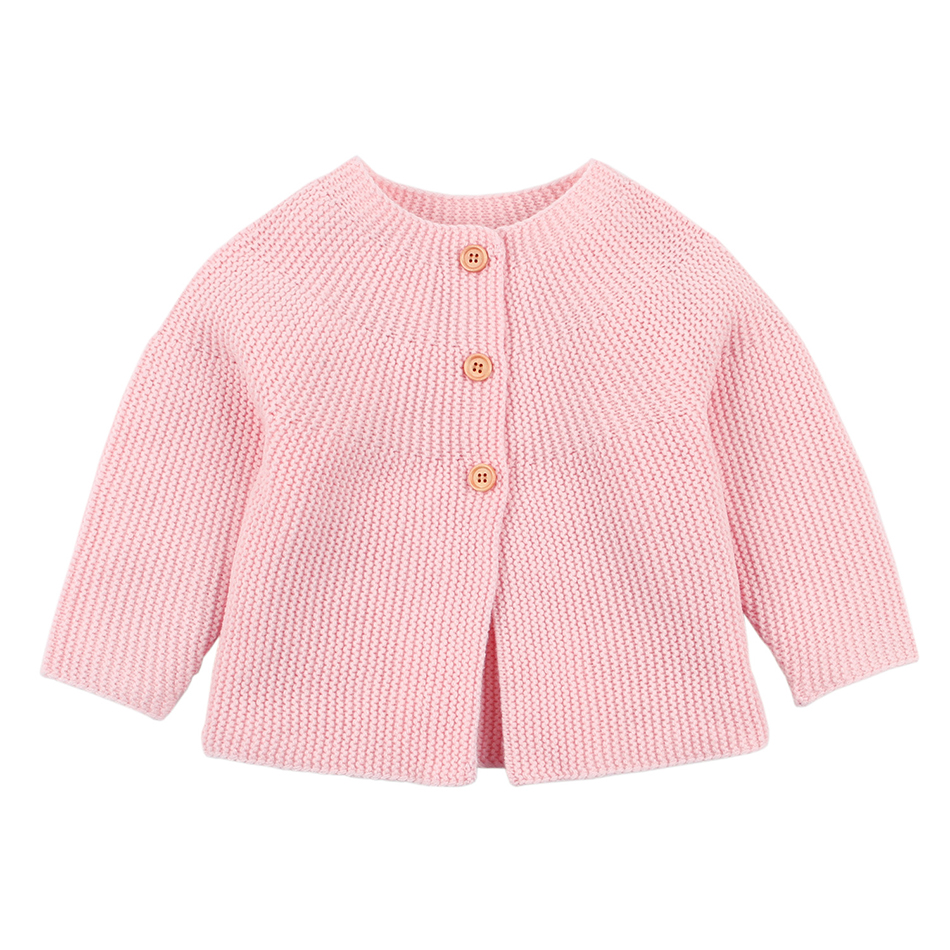Infant Baby Girls Knit Sweater Clothing Winter Knitted Cardigan Warm Costume Sweater Toddler Girls Coat Outwear Clothes
