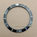 38mm blue/black super luminous bezel insert Ceramic Bezel Ring Insert Watch Parts fit for 40mm watches