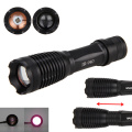 5W 940nm IR LED Light Zoom lnfrared Radiation Flashlight Hunting Torch for Night Vision Device + Steel 20mm Rail Scope Mount