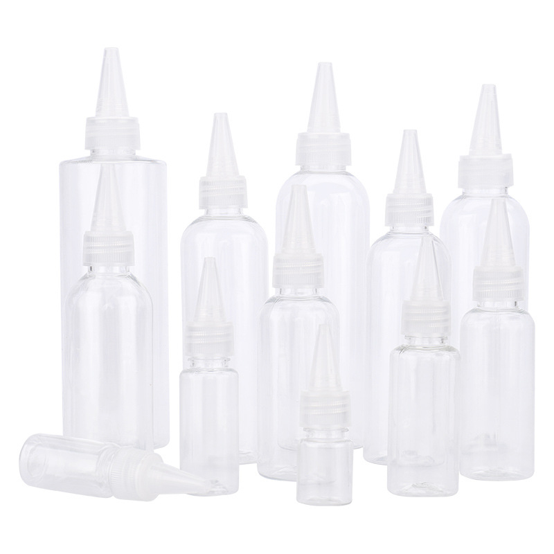 100ml Transparent Travel Liquid Containers Refillable Bottles Shampoo Conditioner Squeeze Bottling Lotion Cream Empty Bottle