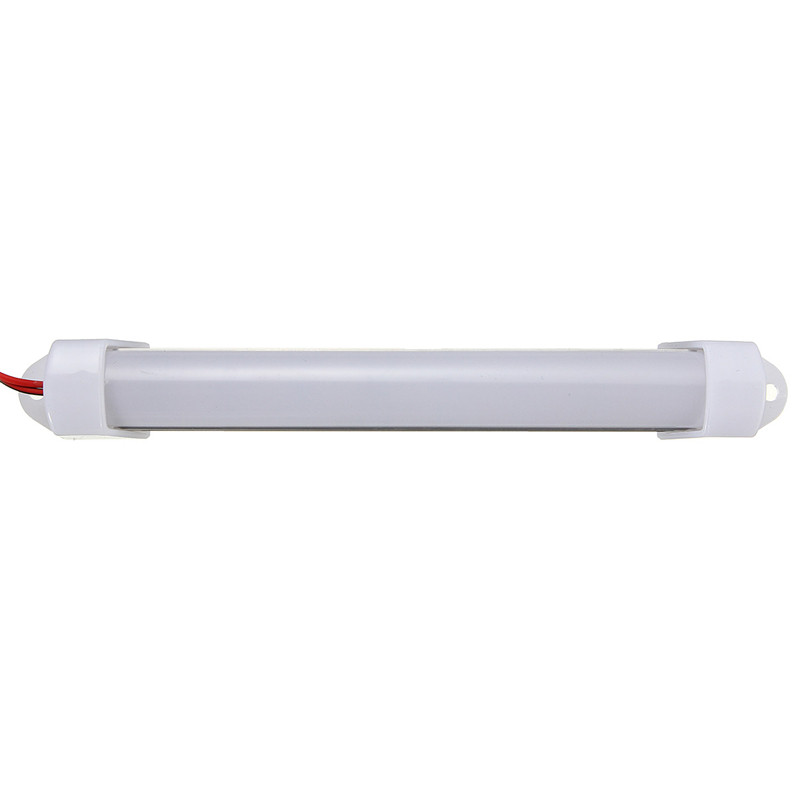 1PC Warm White 12V 5630 9 LED Car Aluminum LED Bar Light SMD Interior Light Bar Tube Strip Lamp Boat